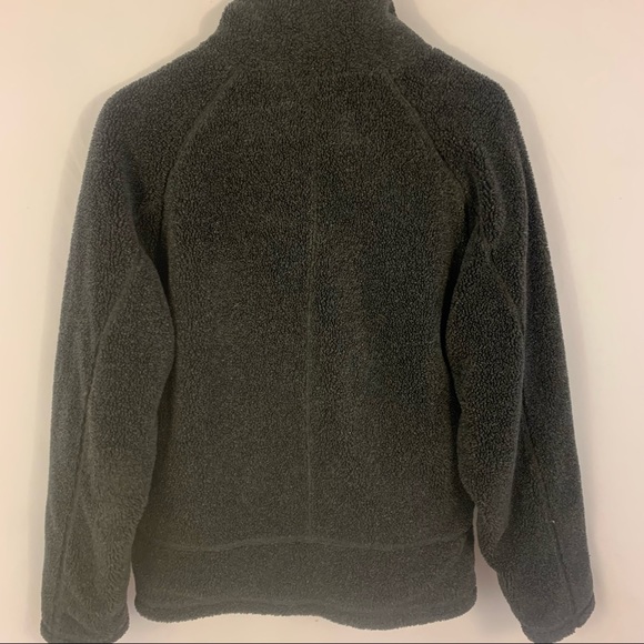 Cabelas  Fleece Jacket Deep Pile Womens M Medium Full Zip Gray Warm - Picture 5 of 8